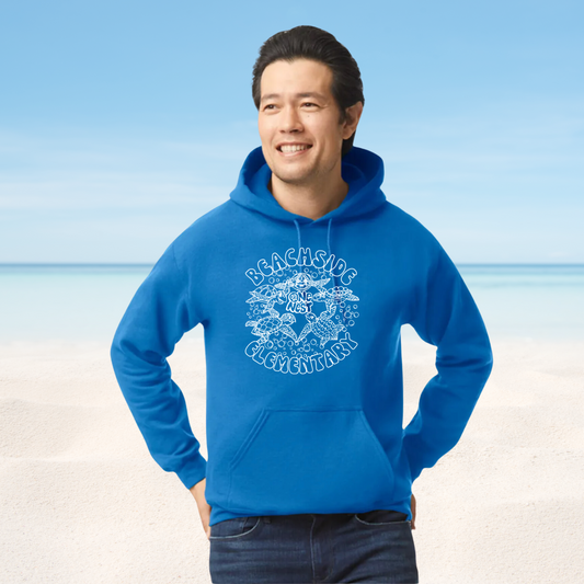 Adult Blue Beachside Hoodie