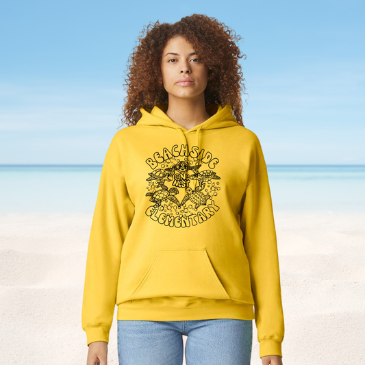 Adult Yellow Beachside Hoodie