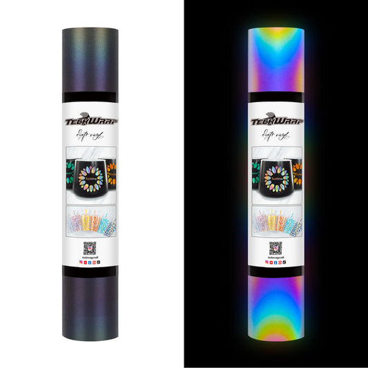 TeckWrap Reflective Adhesive Vinyl Black